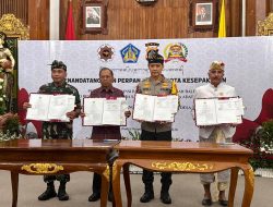 Jaga Keamanan Bali, Gubernur Koster Harap Sinergi Kolektif Semua Komponen Sipandu Beradat