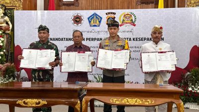Jaga Keamanan Bali, Gubernur Koster Harap Sinergi Kolektif Semua Komponen Sipandu Beradat