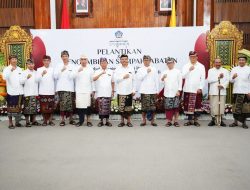 Lantik Enam Pimpinan Tinggi Pratama di Lingkungan Pemprov Bali, Gubernur Koster Minta Bekerja Fokus, Cepat, Tulus dan Lurus
