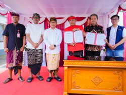 Perumda MGS Gandeng Food Station Jakarta, Bupati Badung Tegaskan Komitmen Jaga Ketahanan Pangan