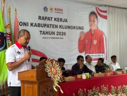 Rakerkab KONI Klungkung 2026, Fokus TC Atlet Peraih Medali dan Penguatan Tata Kelola Organisasi
