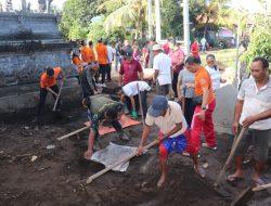 Sutjidra–Supriatna Gerakkan Ratusan Masyarakat untuk Gotong Royong Bersihkan Material Banjir