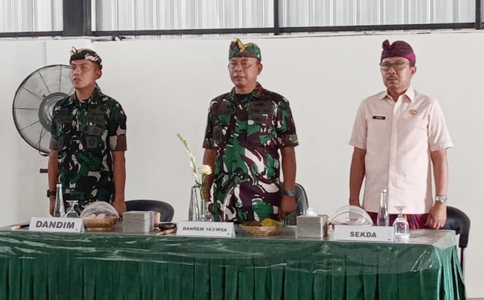 Percepat Terbentuknya KDKMP di Buleleng, Danrem 163/Wira Satya Hadir Memberikan Sosialisasi
