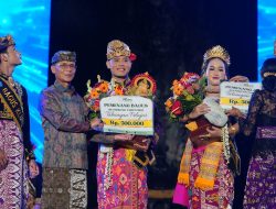 Putu Orlon dan Ni Luh Komang Chika Dinobatkan Sebagai Jegeg Bagus Klungkung 2026