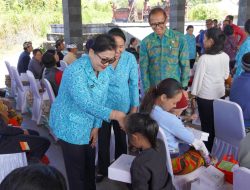 Sasar Tiga Desa di Kintamani, Ketua TP PKK Bali Dorong Kesadaran Kesehatan dan Pengelolaan Sampah