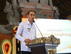 Optimalkan Kesejahteraan Tenaga Kerja, Wabup Tjok Surya Buka Festival Karier Semarapura