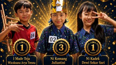 Borong Prestasi di Tiga Cabang, SDN 7 Bugbug Sabet Juara Umum FLS3N 2026 Tingkat Kabupaten