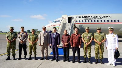 gubernur-koster-sambut-dan-lepas-dua-menhan-di-bali-tandai-penguatan-diplomasi-pertahanan-indonesia-jepang