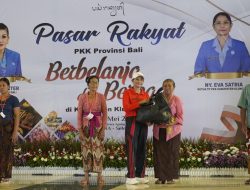 Pasar Rakyat TP PKK Provinsi Bali di Klungkung, Dorong UMKM dan Tebarkan Kepedulian Sosial