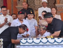 Restu di Hari Ulang Tahun, Gusti Made Tusan Gaungkan Gus Par–Guru Pandu Dua Periode