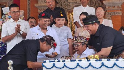 Restu di Hari Ulang Tahun, Gusti Made Tusan Gaungkan Gus Par–Guru Pandu Dua Periode