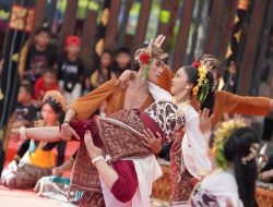 Angkat Spirit Alas Sangeh, Penampilan Sanggar Gargita Santhi Undang Decak Kagum Pengunjung PKB 2026