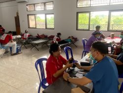 PMI Karangasem Gencarkan Roadshow Donor Darah ke OPD, Target Jaga Ketersediaan Stok Darah