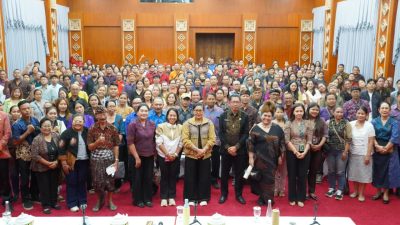 Stan PKB 2026 Digratiskan, Ibu Putri Koster Dorong UMKM Bali Naik Kelas dan Terapkan Pengelolaan Sampah Berbasis Sumber