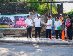 Bupati Badung Dan Ketua Dprd Tinjau Penataan Pedestrian Pantai Kuta