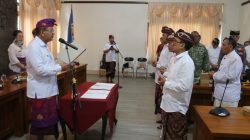 Bupati Sutjidra Lantik 3 Direksi Perumda Pasar Argha Nayottama