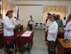 Bupati Sutjidra Lantik 3 Direksi Perumda Pasar Argha Nayottama
