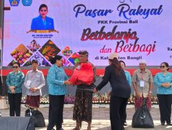 Pasar Rakyat PKK Provinsi Bali ke-5 Digelar di Bangli, Perkuat Ekonomi Lokal dan Wujudkan Semangat Berbagi