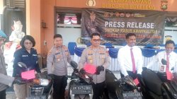 Polres Buleleng Ungkap 4 Kasus Curanmor dan 9 Kasus Narkoba, 11 Tersangka Diamankan