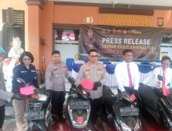 Polres Buleleng Ungkap 4 Kasus Curanmor dan 9 Kasus Narkoba, 11 Tersangka Diamankan