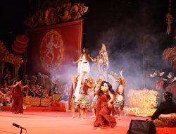 Pukau Panggung PKB , Gong Kebyar Dewasa Duta Bangli Tampil Memikat di Art Center