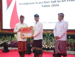 ‘Bangga’, Sekda Bali Apresiasi Pemenang Lomba dan Penerima Penghargaan Hari Jadi Provinsi Bali ke-68