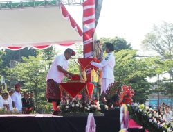 Bupati Sedana Arta Pimpin Upacara HUT ke-81 RI di Alun-Alun Bangli, Penyerahan Remisi Warnai Peringatan
