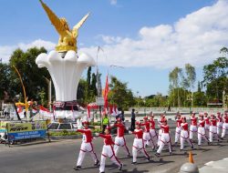 Bupati Sutjidra Lepas Gerak Tingkat SMP, Tanamkan Semangat Disiplin dan Jiwa Kebangsaan
