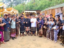 Diikuti 16 Sawa, Wagub Giri Prasta Hadiri Ngaben Massal Perdana Desa Adat Mengandang