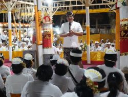 Hadiri Karya Agung, Wagub Giri Prasta Apresiasi Pelestarian Adat, Seni Budaya Bali di Desa Adat Ekasari, Melaya