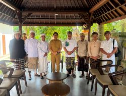 Jelang Tawur Agung Manca Wali Krama, Panitia Pura Hulundanu Batur Galang Dukungan Pemkab Badung