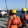 Mobil Pick Up Nyemplung ke Laut di Dermaga Tanah Ampo, Dua Orang Alami Luka Serius