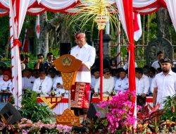 Peringati Hari Jadi Provinsi Bali ke-68, Gubernur Koster: Pelayanan dan Pengabdian dilakukan Tulus Iklas