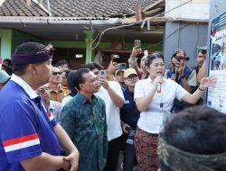 Sekda Dewa Indra Dampingi Menteri PKP Tinjau Bedah Rumah di Tonja