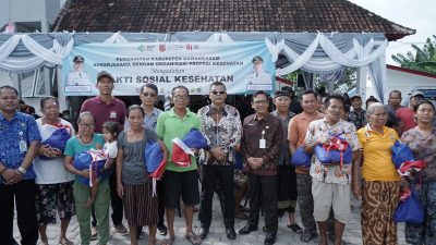 Wabup Guru Pandu Tinjau Bakti Sosial Kesehatan di Seraya Timur, Hadirkan Pelayanan Kesehatan Hingga Pelosok Desa