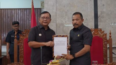 DPRD Buleleng Gelar Rapat Paripurna Penyampaian Pendapat Akhir Bupati Atas Ranperda Perubahan APBD TA 2026