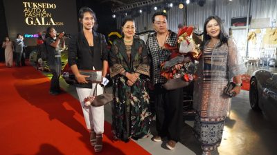 Hadiri Tuksedo Auto and Fashion Gala 2026, Ny. Putri Koster Dorong Desainer Bali Angkat Tenun Tradisional ke Panggung Dunia