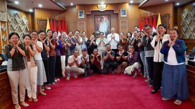 Jelang Kriyanusa 2026, Ny. Putri Koster Dorong IKM Bali Kreatif Tanpa Menjiplak Karya Orang Lain