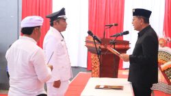 Lantik PAW Perbekel Pengastulan, Bupati Sutjidra: Jadilah Pemimpin yang Adil dan Siap Ngayah