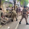 Pemkab Badung Tertibkan Enam Warung Kumuh di Jalan Gatot Subroto Barat