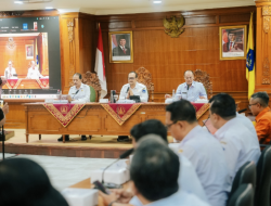 Wabup Bagus Alit Sucipta Pimpin Rakor Penanggulangan Kemiskinan Badung