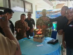 HUT ke-81 TNI, Koramil 1609-05/Sukasada Gelar Syukuran Bersama Relawan Joss24 dan Forkopimcam