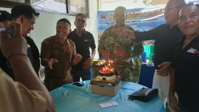 HUT ke-81 TNI, Koramil 1609-05Sukasada Gelar Syukuran Bersama Relawan Joss24 dan Forkopimcam