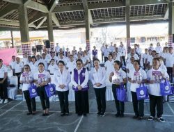 Aksi Sosial TP Posyandu Provinsi Bali “Membina dan Berbagi” Menyapa Kader Posyandu di Kabupaten Bangli