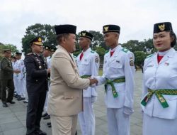 Bupati Bangli Kukuhkan Putra-Putri Paskibraka Kabupaten Bangli Tahun 2026
