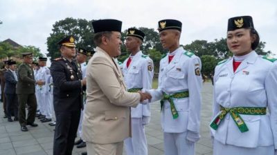 bupati-bangli-kukuhkan-putra-putri-paskibraka-kabupaten-bangli-tahun-2026