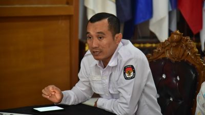 Ketua Divisi Sosdiklih, Parmas dan SDM KPU Karangasem, I Kadek Sukara,
