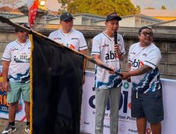 Lepas Fun Run Surya Metu Festival, Wabup Tjok Surya Ajak Masyarakat Promosikan Pariwisata Nusa Penida Lewat Olahraga