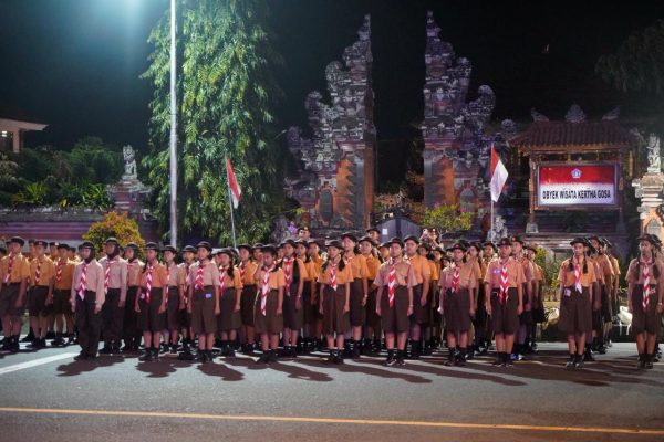 peringati-hari-pramuka-ke-65-kwarcab-klungkung-gelar-renungan-suci-dan-gagang-kerja-sama-saka-anti-narkoba-bersama-bnn